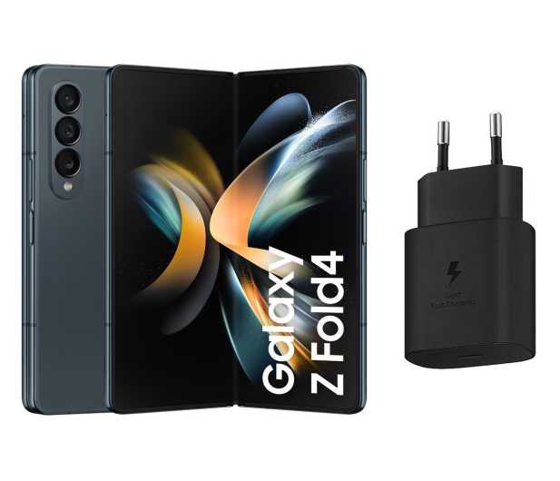 Samsung Galaxy Z Fold4 5G 12/256GB zielony + ładowarka - 1062587 - zdjęcie